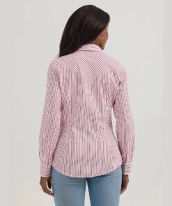 Alternative view of Pink Button Up Wrangler